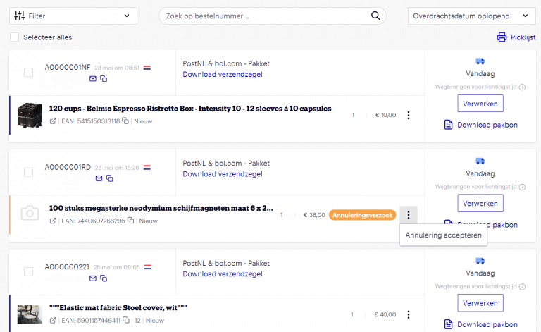 Houd je voorraad bij in Shopify